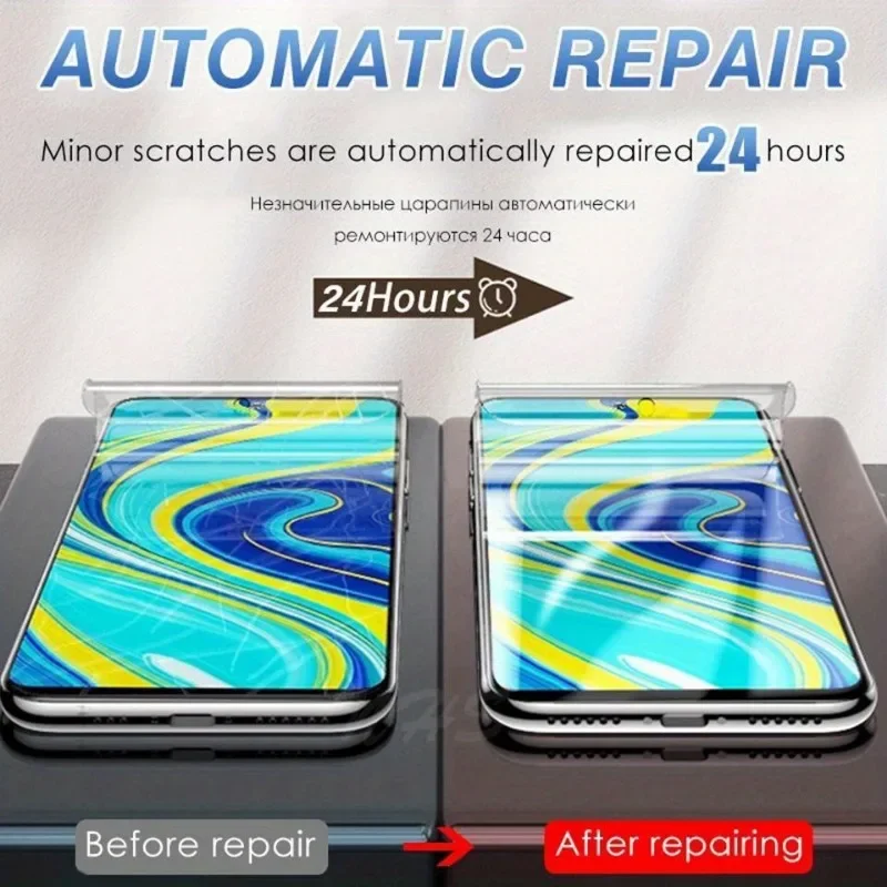 3 Piezas Protector de Pantalla para Realme 14 13 12 11 Pro Plus Protector de Hidrogel para Realme C75 C53 C67 C65 C61 C63 Película 5