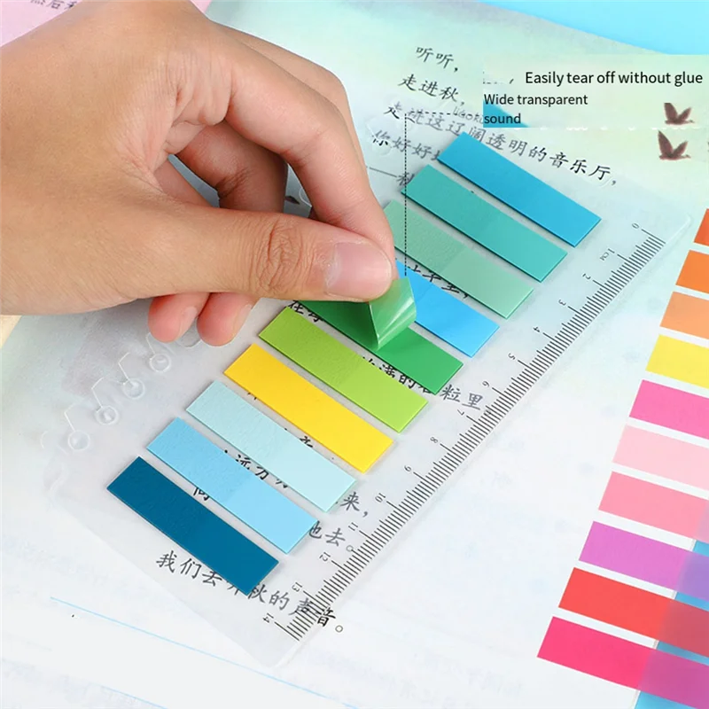 

Маркеры страниц, липкие индексные вкладки, записываемые и перерабатываемые вкладки для файлов, флажки с линейкой для чтения заметок, 24 шт.