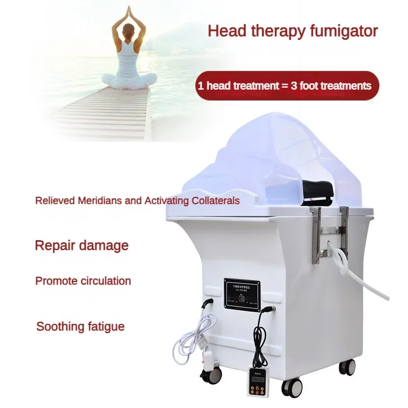 Therapie-instrument SPA Begassing Watercirculatie Fototherapie Meridiaan Massage Hoofd Onderhoud Hoofdtherapie Wastafel Shampoo Bed