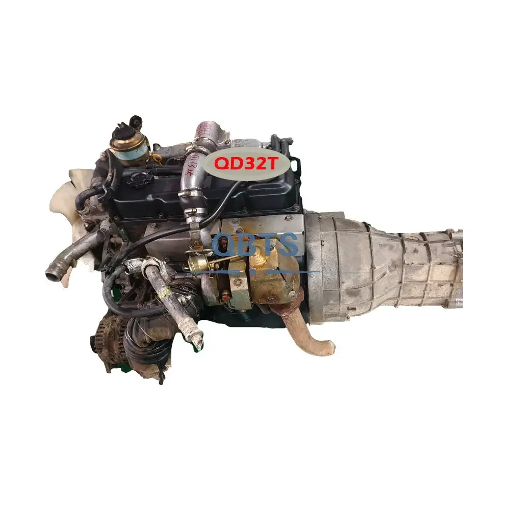 High Quality Used Engines for Nissan QD32T  engine with gearbox complete engine hot sale