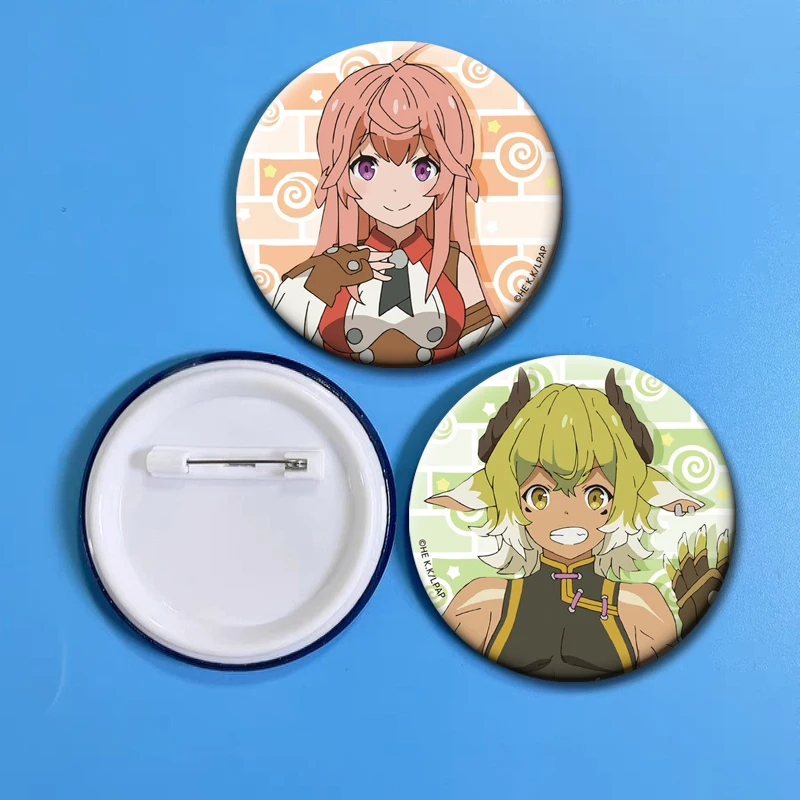 Anime Game Last Period Brooches Characters Haru Choco Liza Noin Button Pins Cartoon Badge for Clothes Decor Bag Accessories Gift