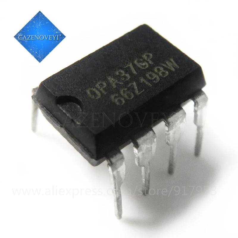 5pcs/lot OPA37GP OPA37 DIP-8 Ultra-Low Noise Precision Operational Amplifiers In Stock