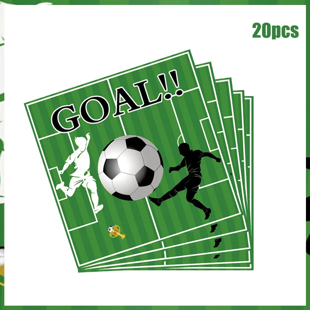 

Disposable football napkins, birthday party supplies, party decorations