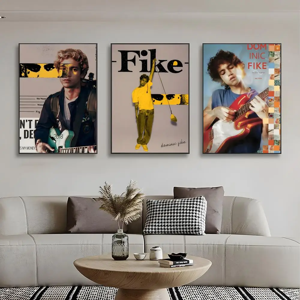 Singer Pop Dominic Fike Poster Classic Home Interior Artwork & Stylish Room Decoration