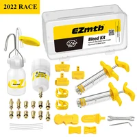 Kit de purga de aceite de freno de disco hidráulico de bicicleta, herramientas Ezmtb 2022 PRO para SHIMANO, SRAM, Avid, MAGURA 2021, herramienta de reparación de bicicletas de montaña y carretera