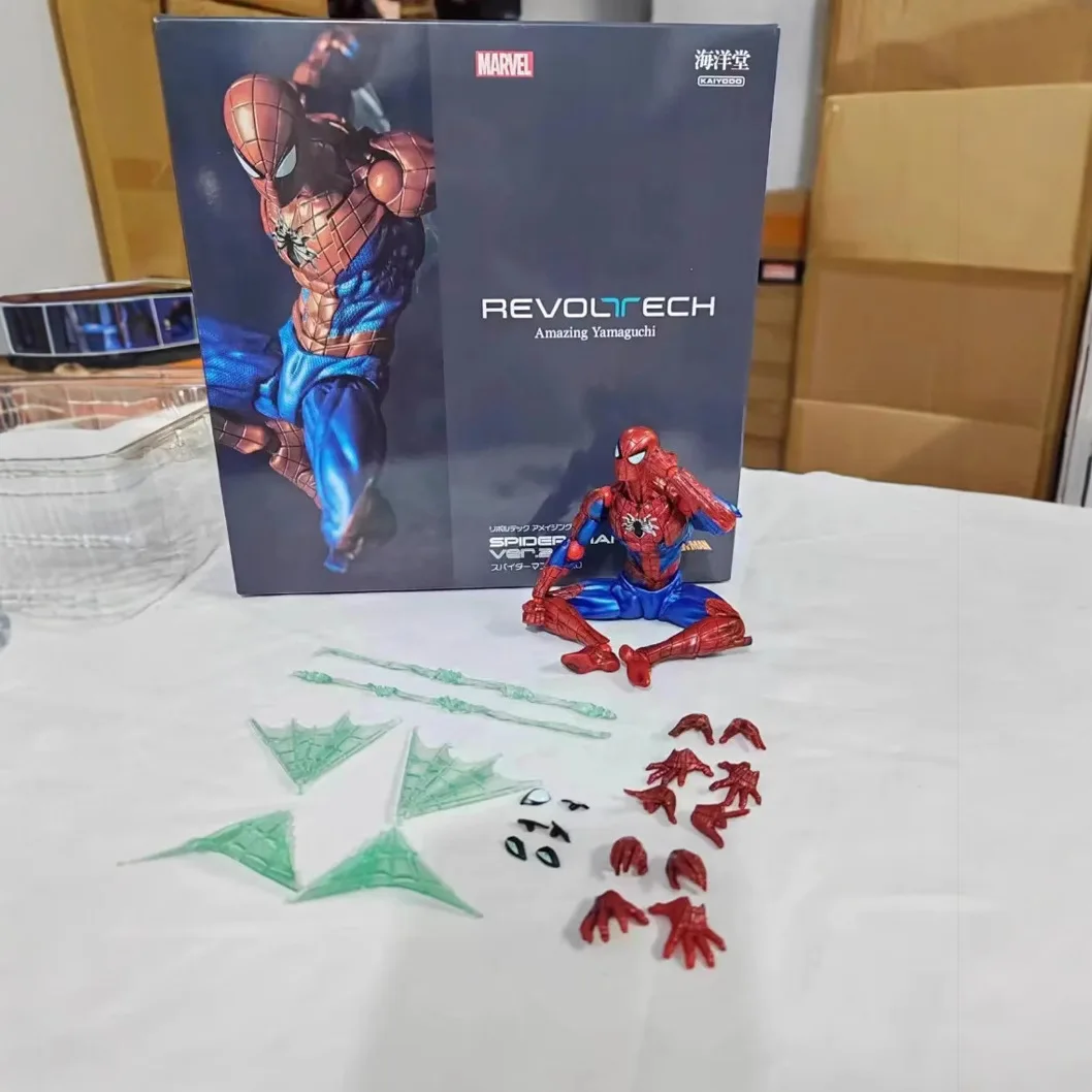 

2025 HOT NEW Model Spider-man 2.0 Premium Version Can Move Multiple Accessories Collection Boy Gifts Parent-child Interaction