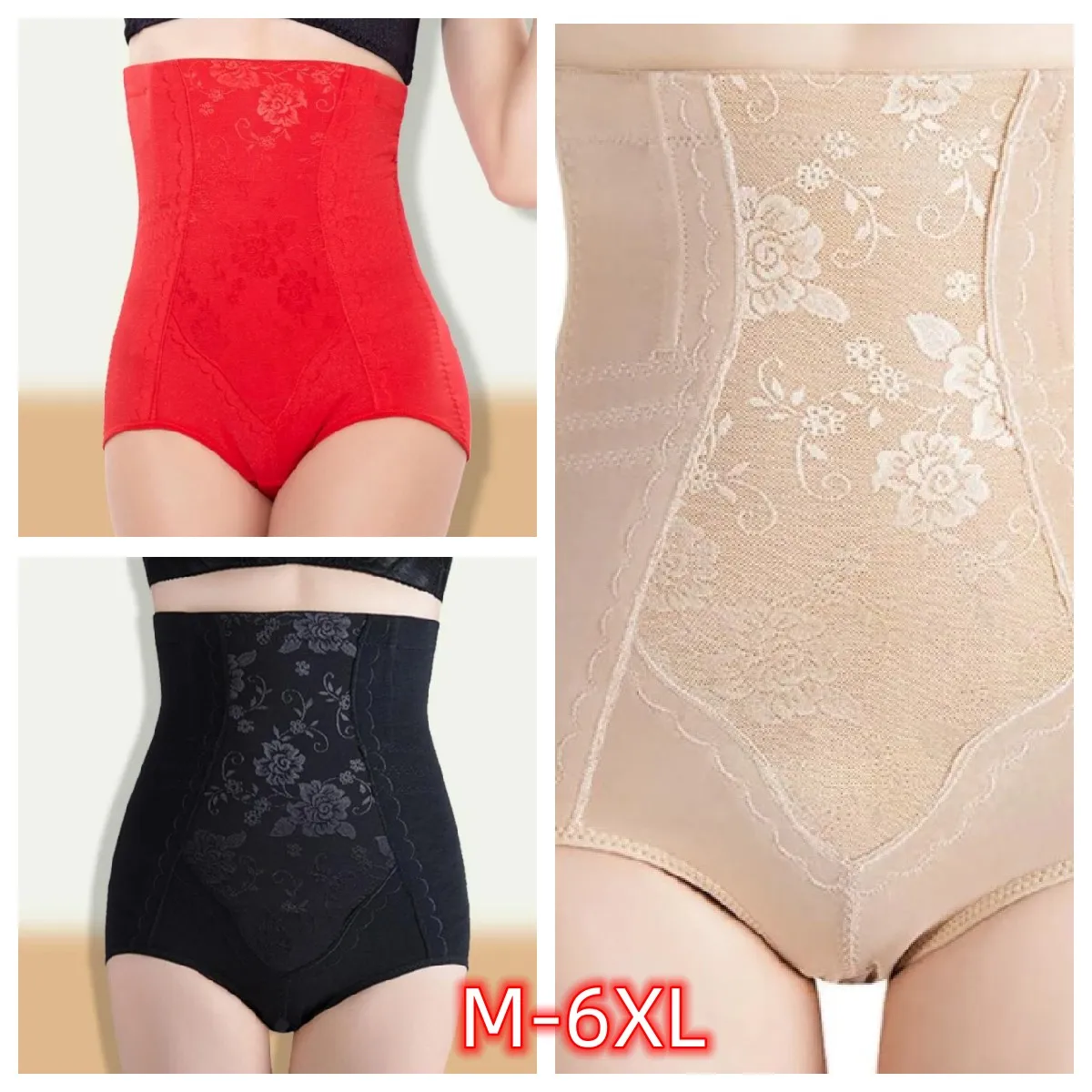 Belly Slimming Shaper High Waist Shapewear Modeling Strap Panties Women Butt Lifter Shapers Female Underwear