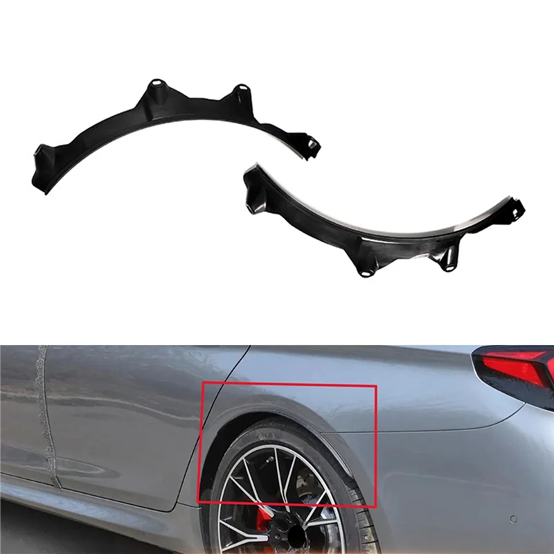 

4X For BMW G30 G38 2017-2019 Car Fender Flares-Arch Panel Trim Lip Cover
