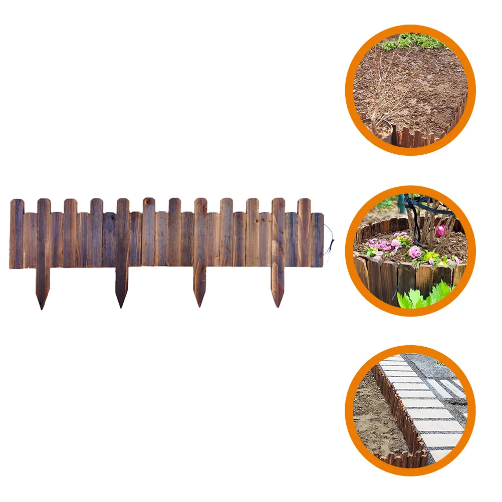 Lawn Edging Border Wall Guardrail Barrier Fence Courtyard for Landscaping Garden Bed