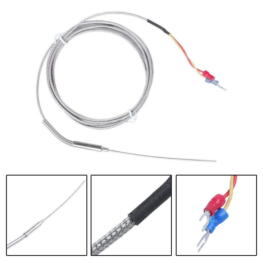 

J Type Thermocouple Probe 90mm x 1 5mm 2M Cable for Reliable Temperature Measurement in Scientific Applications