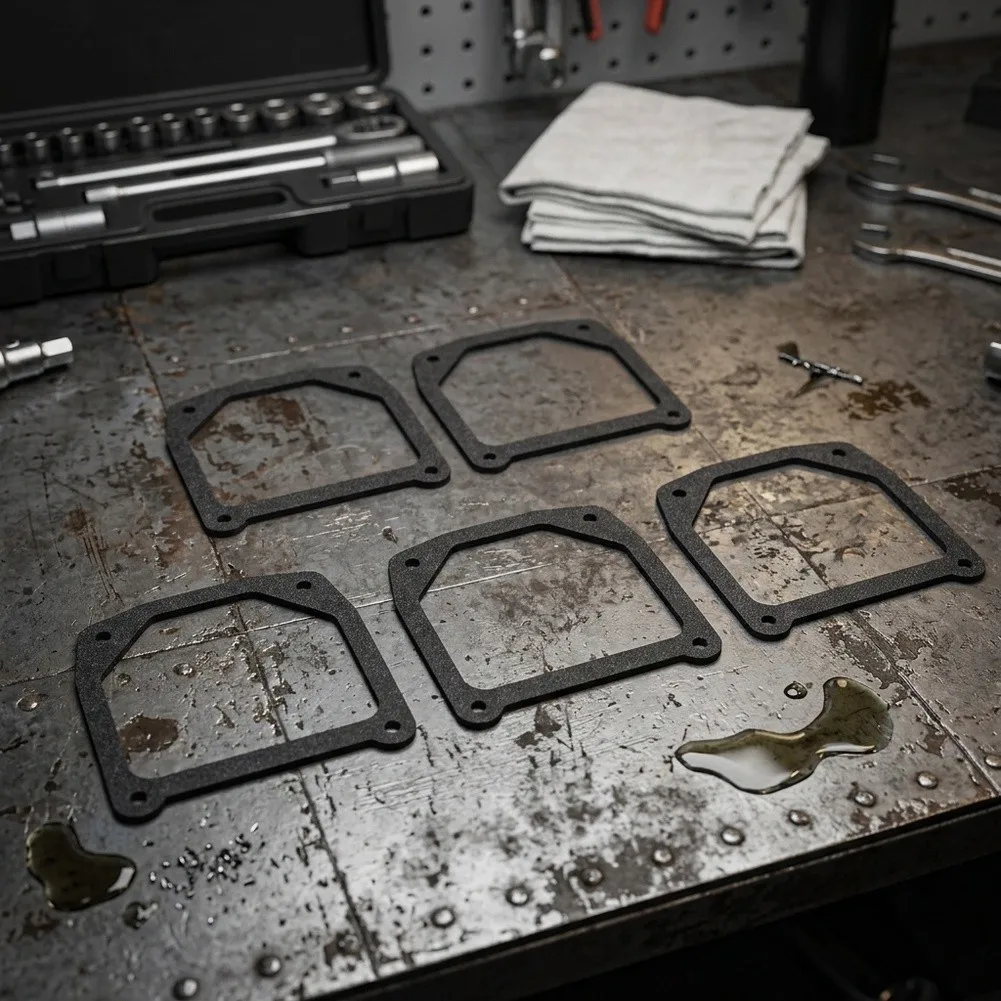 Stamped Steel Gasket Valve Cover Gasket For Engine Maintenance Budget Friendly Set High Temperature Resistant Tight Seal Design