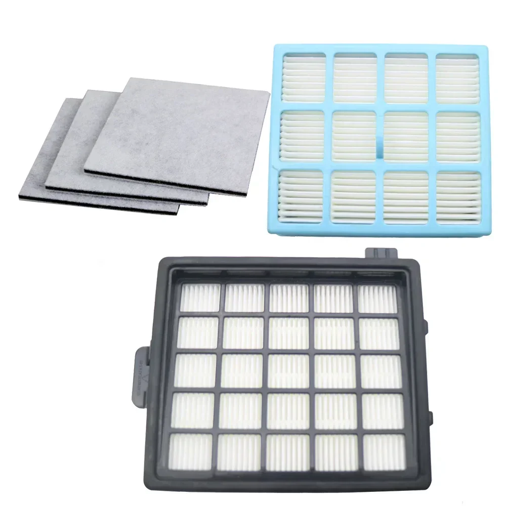 High Quality 2pcs Hepa Filter & 3pcs Motor Cotton Filter For Philips FC8134 FC8135 FC8136 FC8142 FC8146 FC8148 FC8140 FC8144