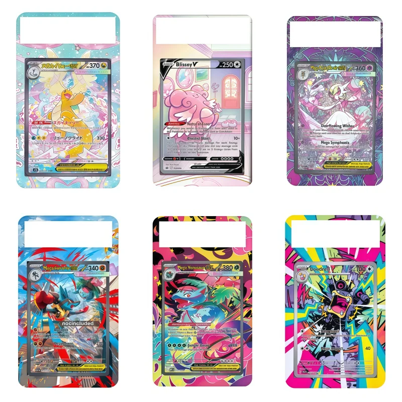 Anime Art Display for Pokemon Gengar Scizor Charizard Anime Game Expand Art Fans Gifts Acrylic Protective Case Keychain No Shell