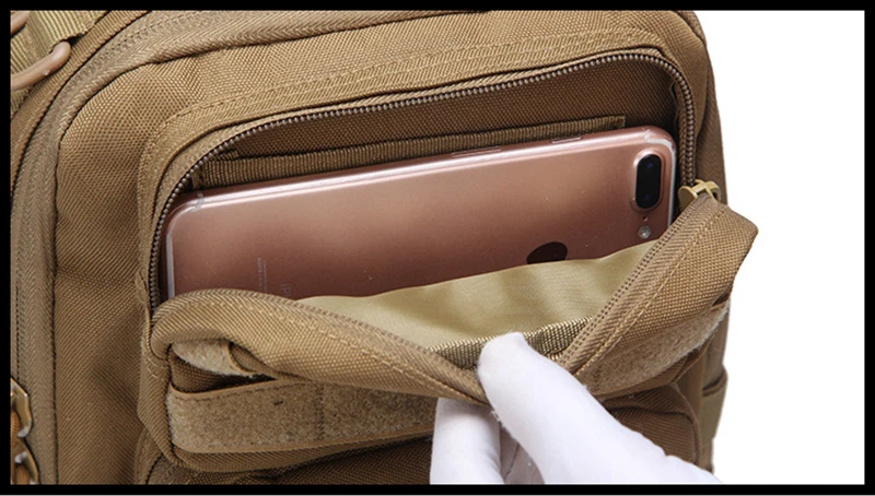 Taktische Brusttasche Einzelne Schulter Messenger Bags Outdoor Camouflage Reiserucksack Männer Frauen – Detail 21