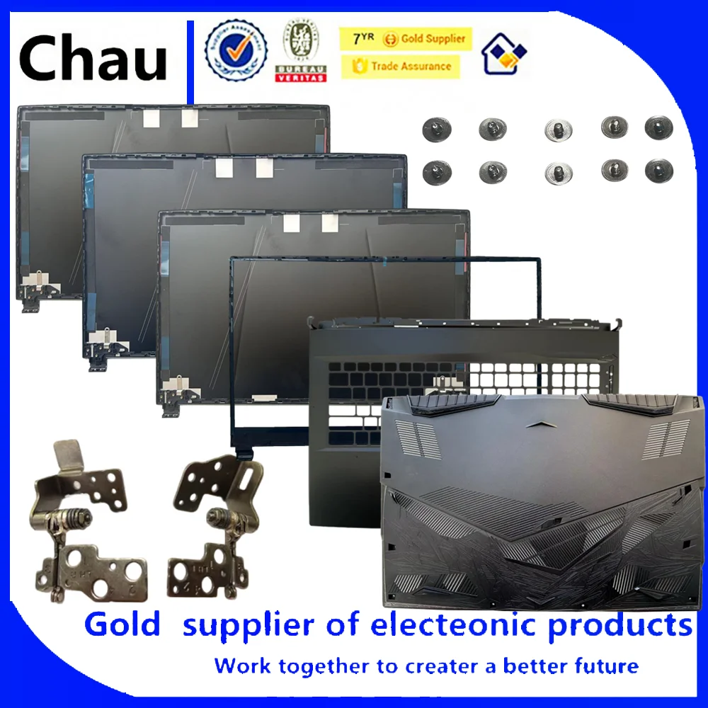 New For Chau GL75 GP75 GE75 9SE 9SD MS-17E4 MS-17E3 MS-17E7 Laptop LCD Back Cove/LCD Bezel /Palmrest/Bottom/Hinge