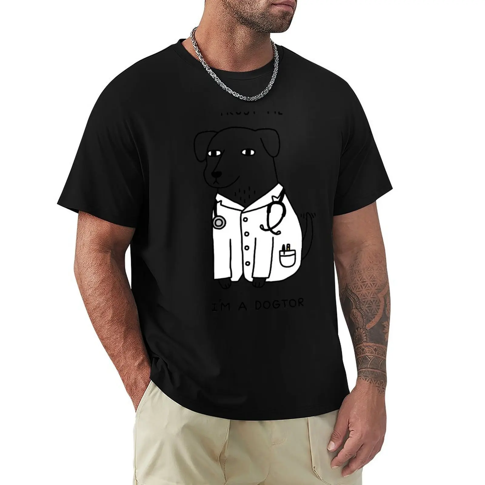 Dogtor T-Shirt Novelty Graphic Tee Shirt
