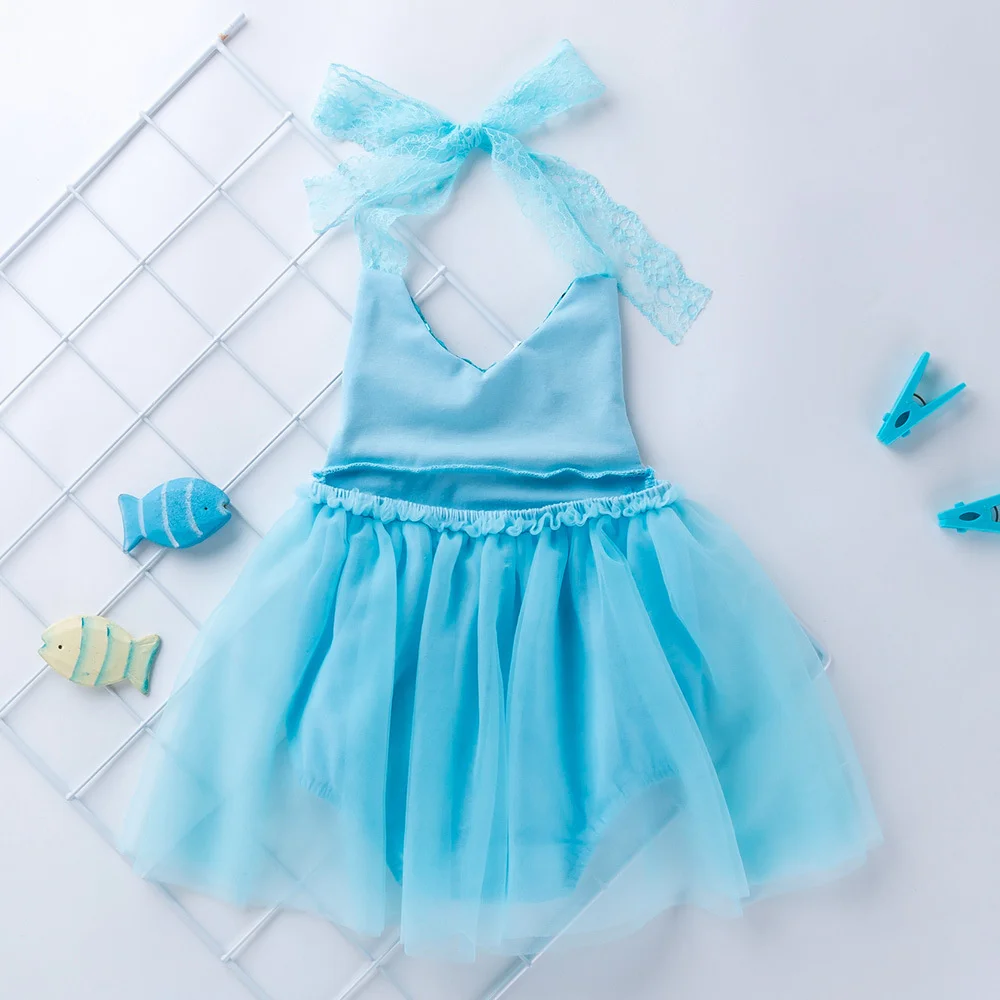 Summer Baby Girl Sets Sequin Tulle Bodysuit+Hairband 2pcs Cute Infant Sleeveless Jumpsuit Girls Outfit Newborn Sets