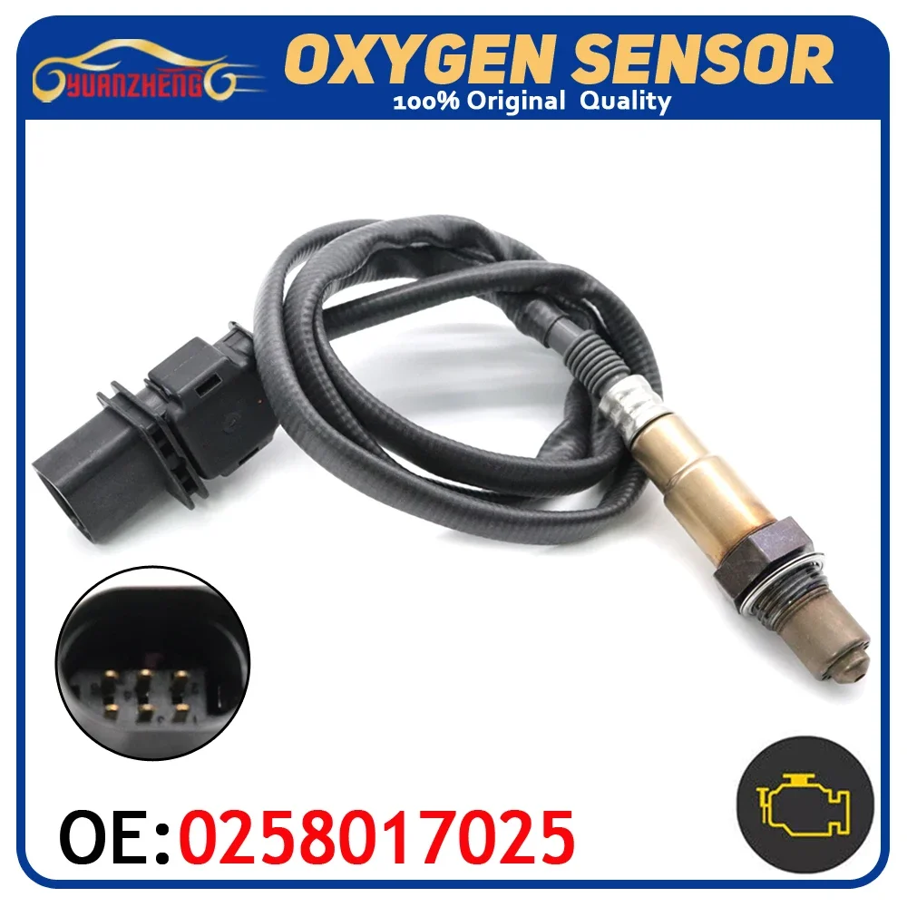 Car 0258017025 AFR O2 Lambda Oxygen Sensor For Volkswagen EOS GO LF NEW BEE TLE SEAT EXEO For AUDI A3 A4 A6 TT For SKODA SUPERB