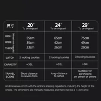 All-aluminum-magnesium alloy trolley suitcase, spinner wheel, aluminum alloy suitcase, metal box, password boarding suitcase 4