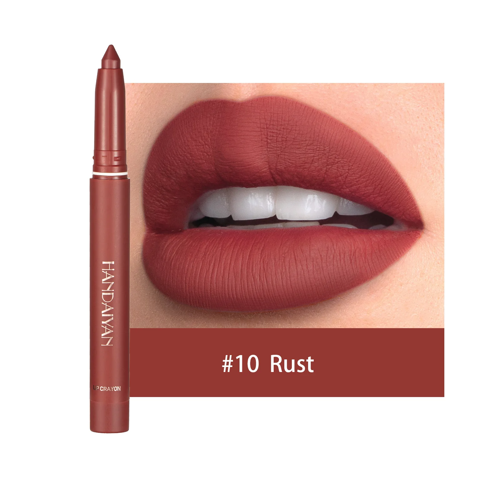 12 Farben Lip Liner Matte Lippenstift Buntstift Stift Wasserdicht Dauerhafte Samt Lip Tint Sexy Rote Kontur Lippen Make-Up Kosmetik