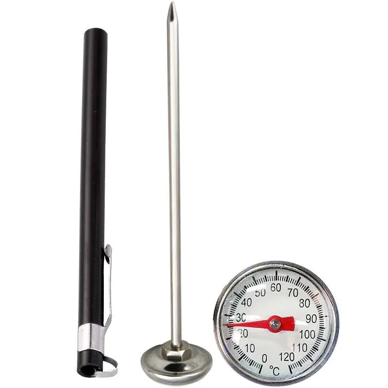 physical thermometer Stainless steel pen water thermometer without battery Physics teaching instrument
