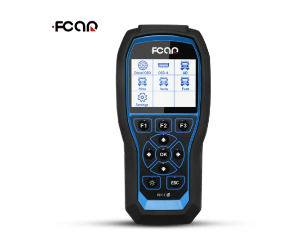 Fcar F506 HD Diesel Truck Scanner Heavy Truck and Car 2 In 1 OBD2 Scanner For Bus Excavator Professional OBD 2 Diagnosis Tool