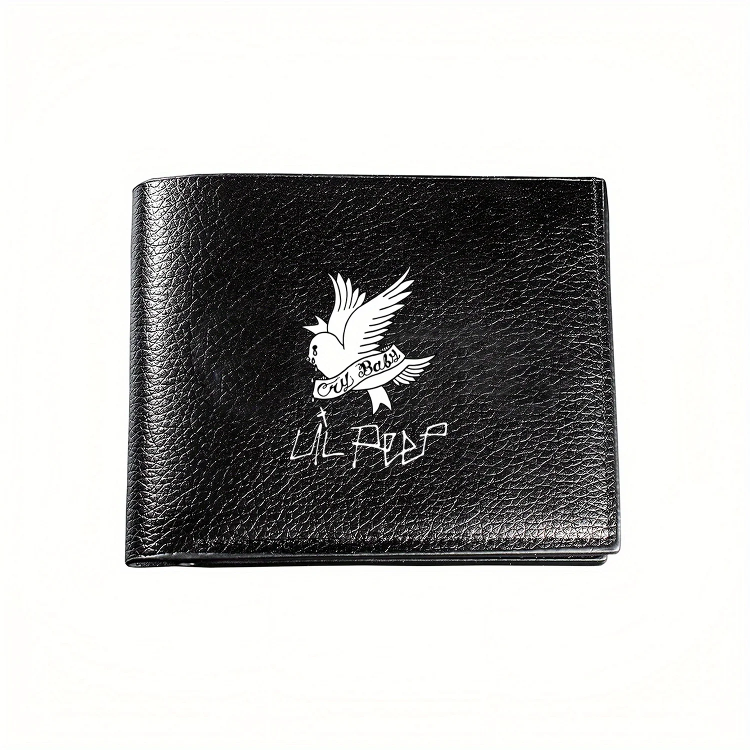 

Lil Peep Cry Baby Bird Graphic Wallet: Stylish,premium nice wallet featuring Lil Peep's iconic Cry Baby bird design. A perfect g