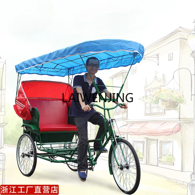 LYN tourism and sightseeing stage filming photography canopy park scenic non-electric retro rickshaw