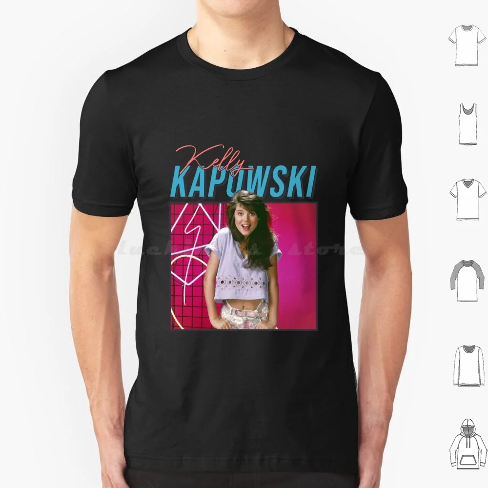 Kapowski Retro 80S Style T Shirt Big Size 100% Cotton Saved By The Bell Kapowski Tiffani Thiessen Zack Morris Slater Lisa