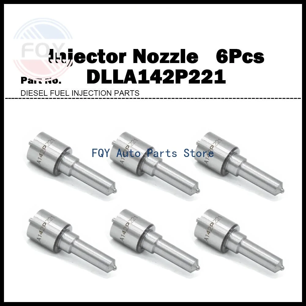 

6X Высококачественные форсунки для дизельного топлива DLLA142P221 1304240 для SCANIA 1318812 0432131850