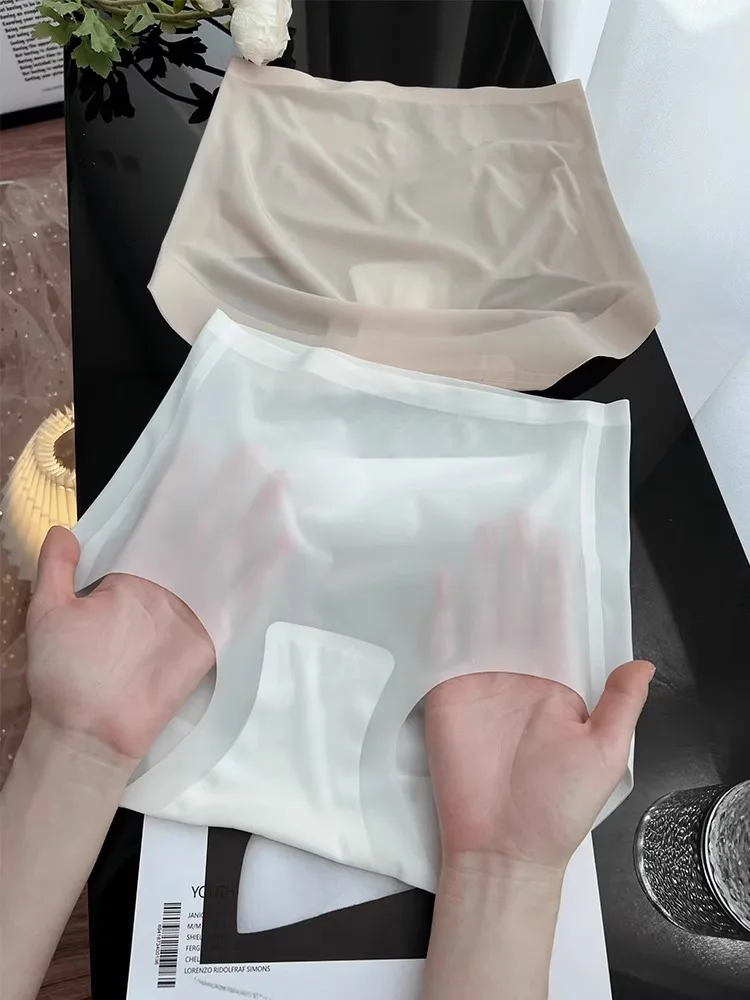 

VV Высокая талия Sl Ice Silk женское нижнее белье тонкие новые летние штаны с маской для йоги Fitn белые леггинсы базовый слой брюк