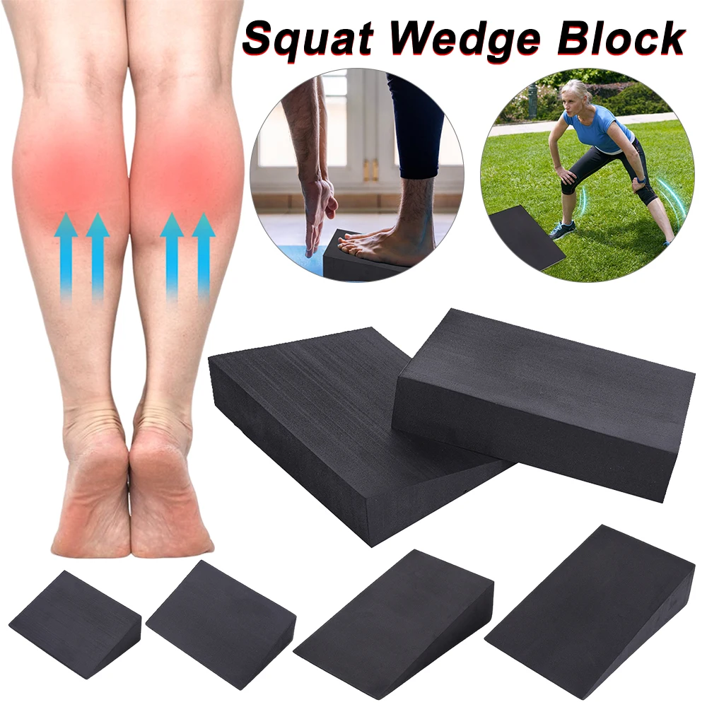 Yoga Wedge Blocks Adjustable Calf Stretch Slant Boards Multi-Functional Non-Slip Tilt Slanting Block Leg Strength Exercise Gym