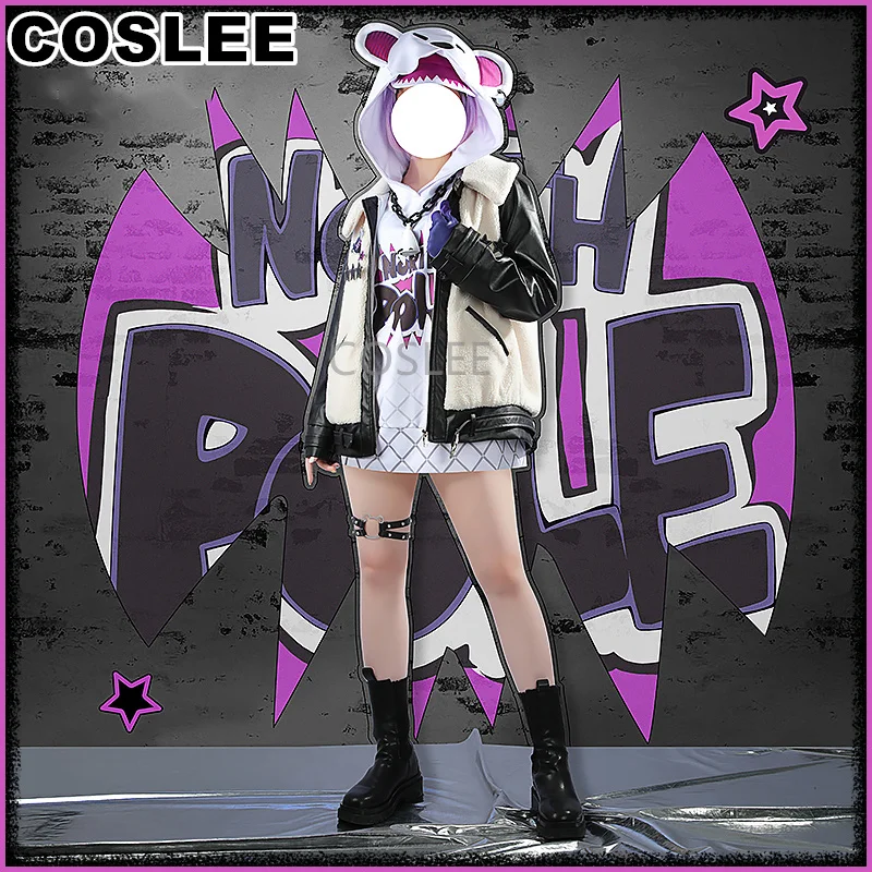 COSLEE Vtuber NIJISANJI Selen Tatsuki Cosplay Costume New Clothes Lovely Uniform Role Play Halloween Party Outfit Women 2023