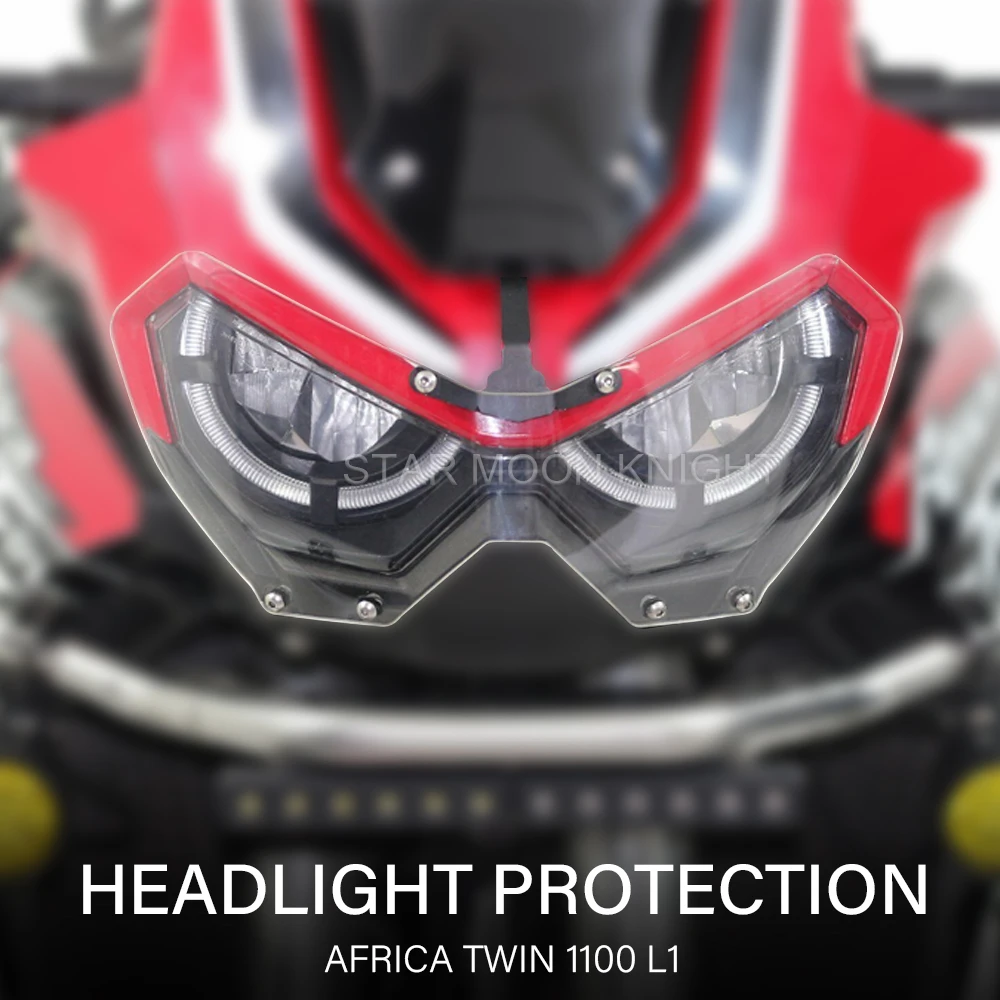 

For Honda CRF1100L L1 Africa Twin CRF 1100 L 2020 2021 NEW Motorcycle Accessories Headlight Head Light Guard Protector Cover