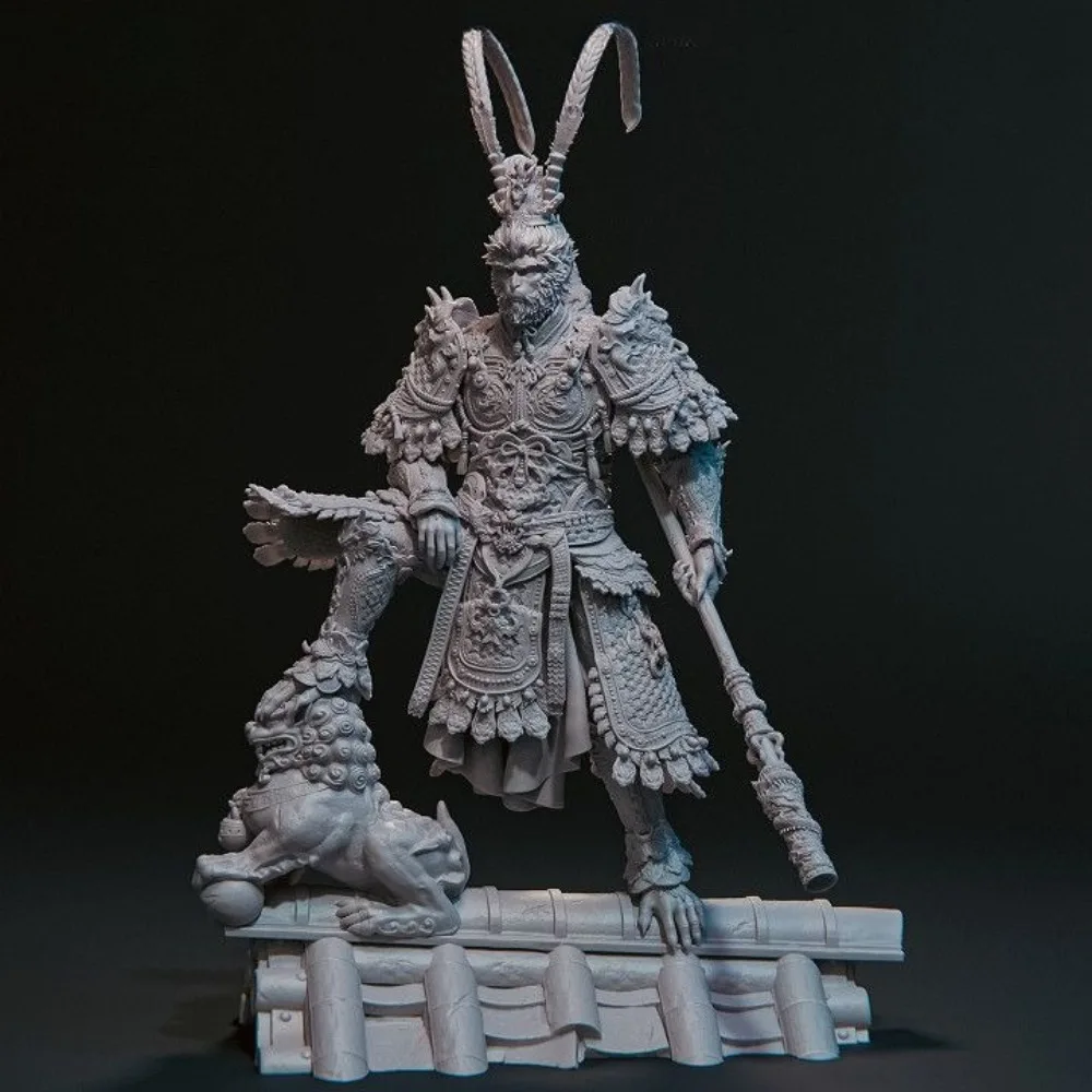 Sun Wukong Ornament High‑precision Split‑part Models for Resin White‑model Printing 3D Printed DIY Coloring Figurines