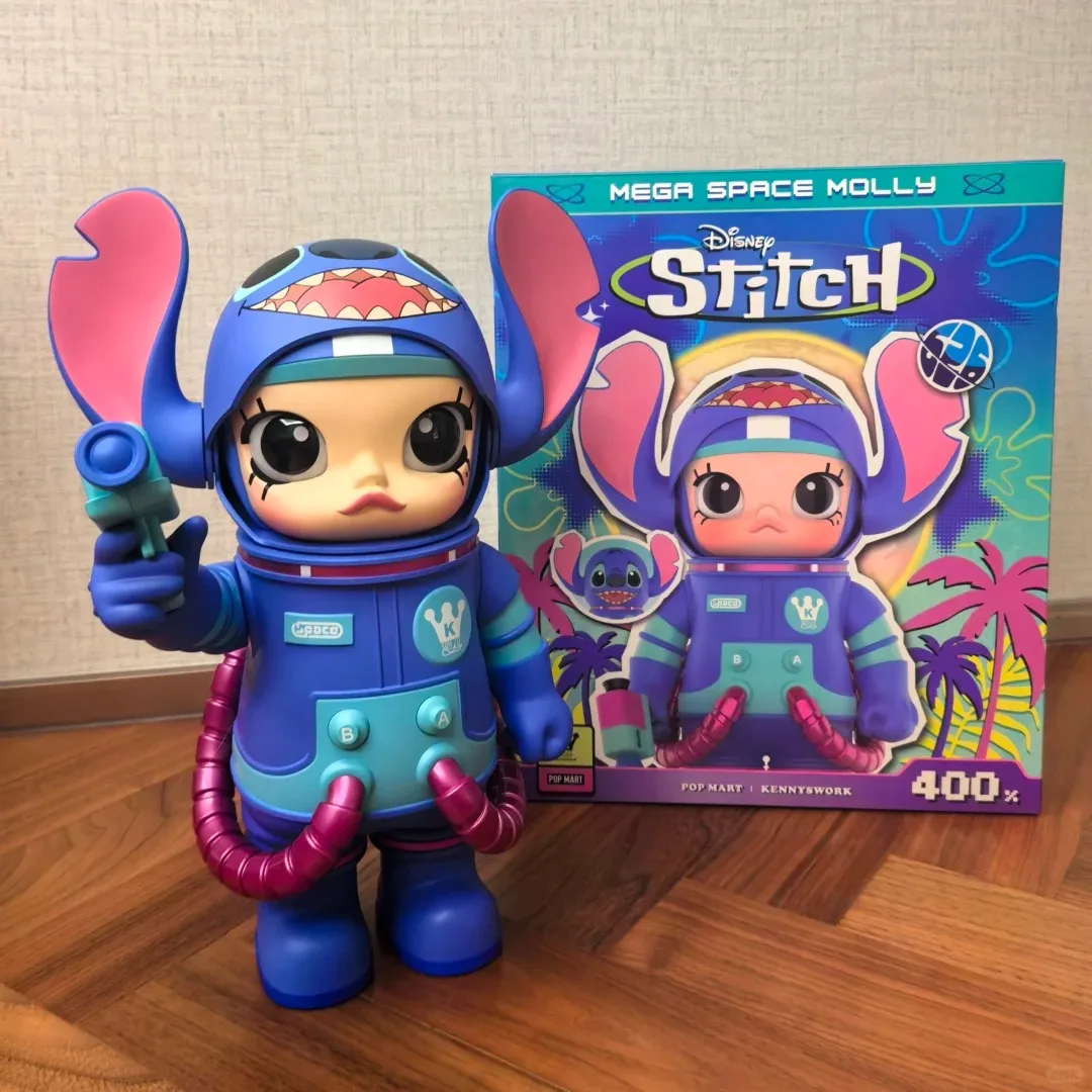 

Authentic POPMAR SPACE MOLLY Stitch 400% and 1000% Fashion Decoration Cute Figurine Melody Kuromi Kids Birthday Christmas Gift