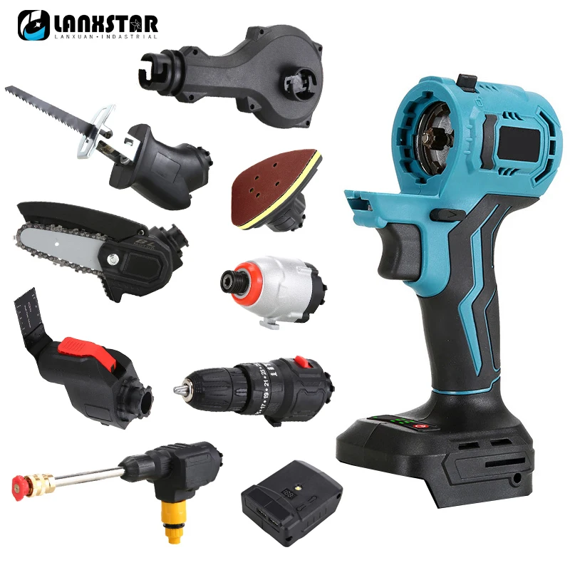 

Brushless Electric Treasure Multifunctional Tool Screwdriver Electric Drill Polisher Reciprocating Saw Power Accessories