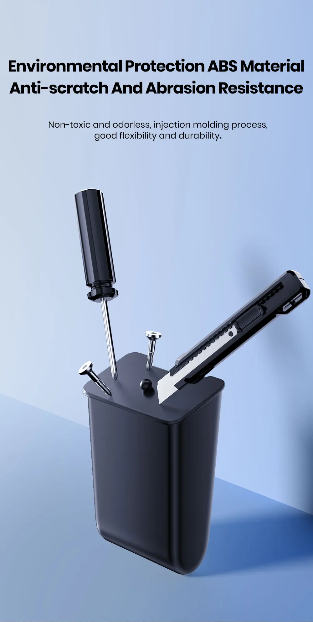 YZ Für Tesla Model 3 Y Highland Juniper Rücksitz-Mülleimer Magnetische Heck-Aufbewahrungsbox Abfalleimer Organizer 2026 Auto-Zubehör – Detail 5
