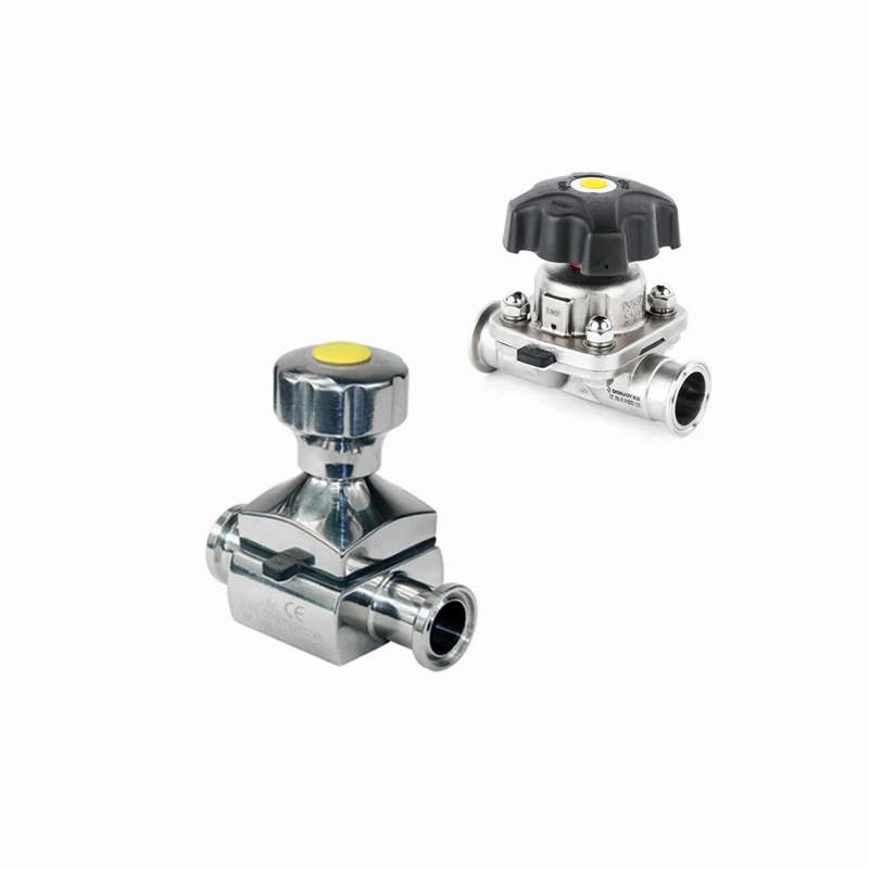 DONJOY mini stainless steel manual diaphragm valve sanitary diaphragm valve beer diaphragm valve