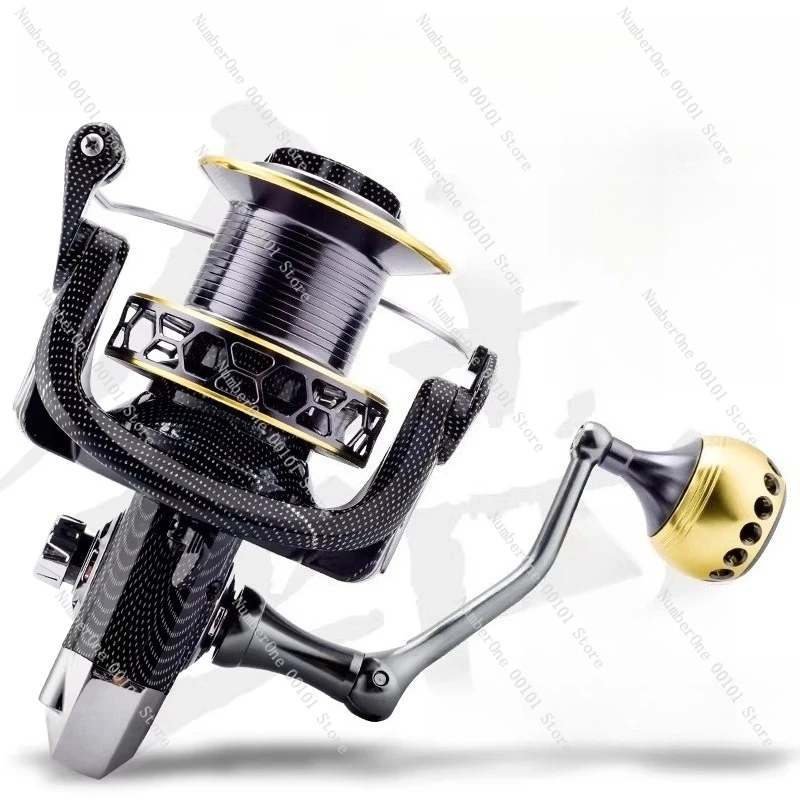 

Spinning wheel all-metal gapless fishing wheel bolt throwing rod sea fishing 10000 type anti-seawater long-range throwing wheel