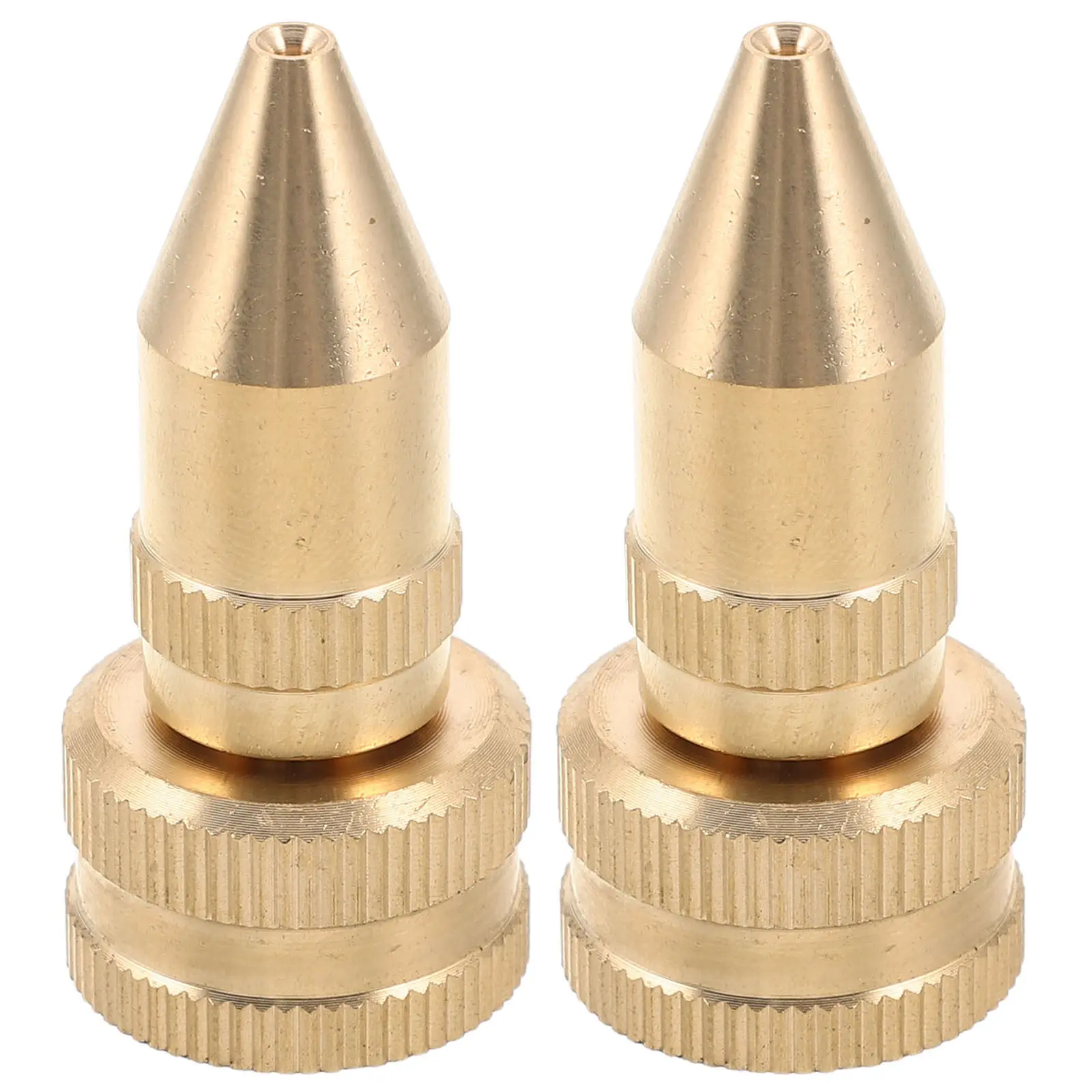 2Pcs Brass Adjustable Garden Sprayer Nozzle Replacement Spray Tip for Pump Sprayer Repair Corrosion Resistant Ergonomic Metal view 3