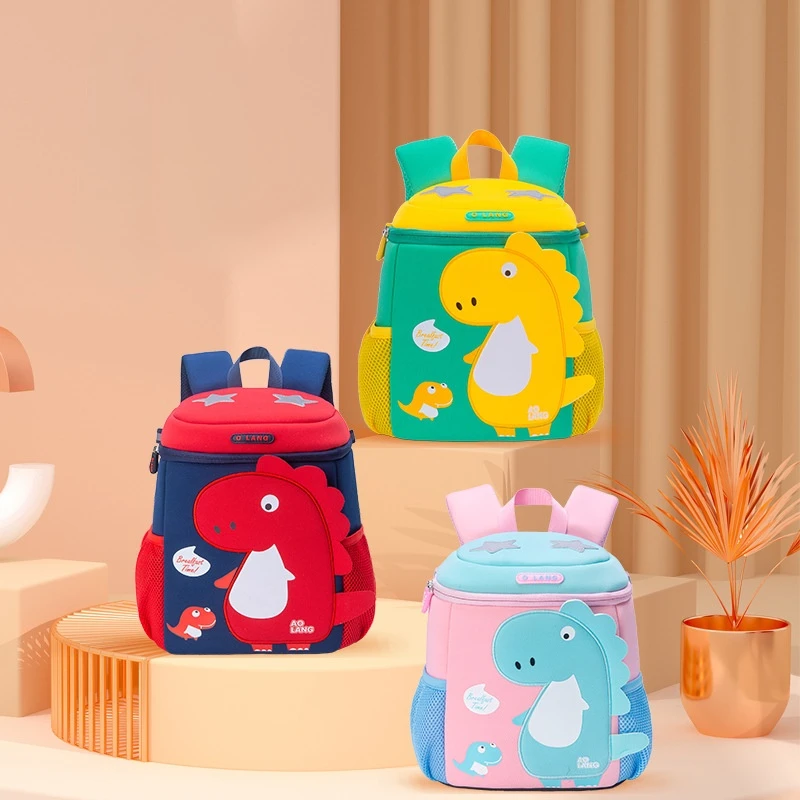 Girls Boys Cute Dinosaur Backpacks In Kindergarten Children Anti Loss School Bags Pen Bag Baby Mini Toddler Mochila Kawaii Gift