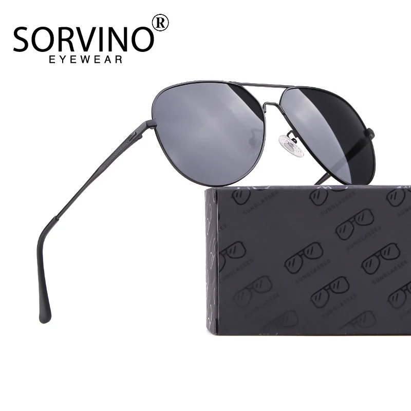 

SORVINO Men Photochromic Polarized Sunglasses Driving Fishing Glasses Change Color Sun Glasses Day Night Vision UV400 Eyewear