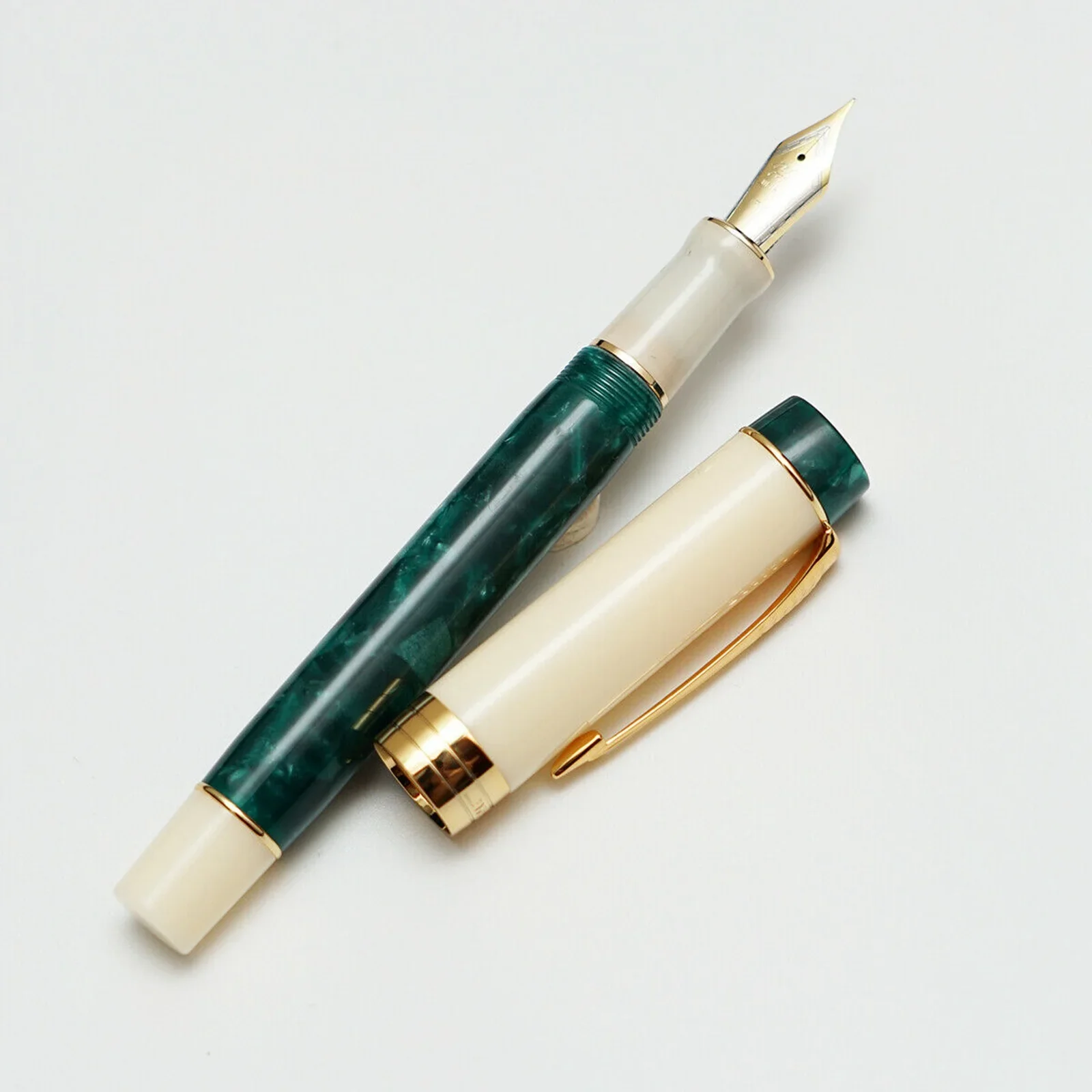 Jinhao 100 penna stilografica in resina Clip a freccia EF/F/M pennini bellissime penne regalo squisite per forniture per la scrittura dell'ufficio aziendale degli studenti