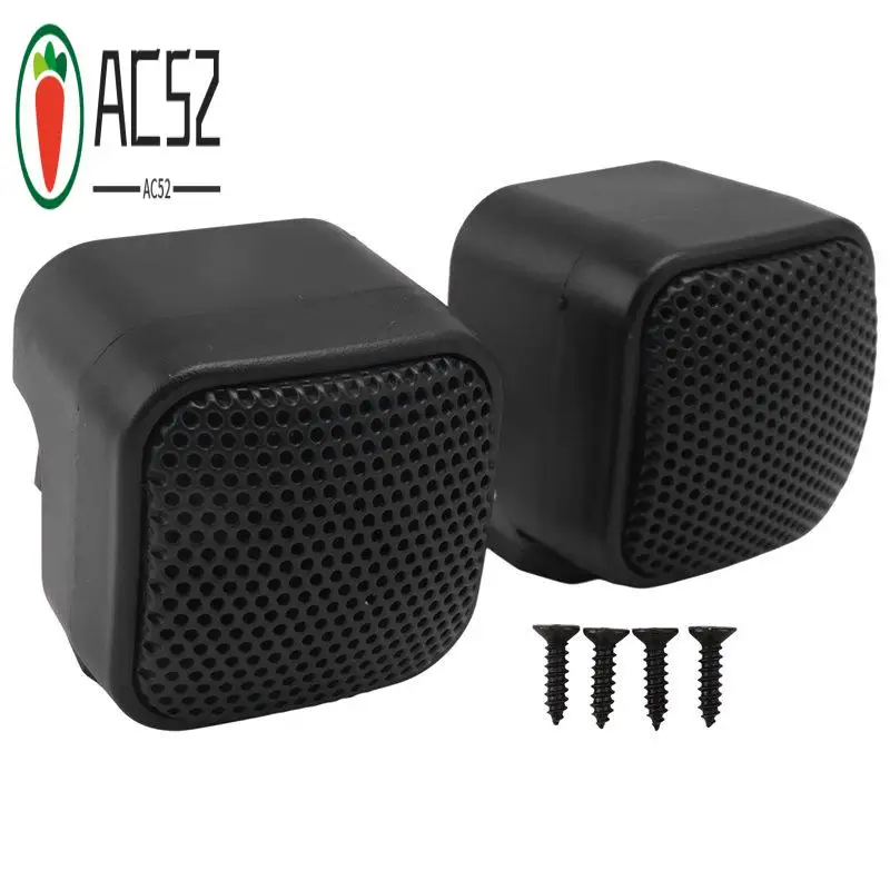 AC52-2Pcs 500W Mini High Efficiency Car Tweeter Speakers Auto Horn Audio Music Stereo Speaker For Car Audio System