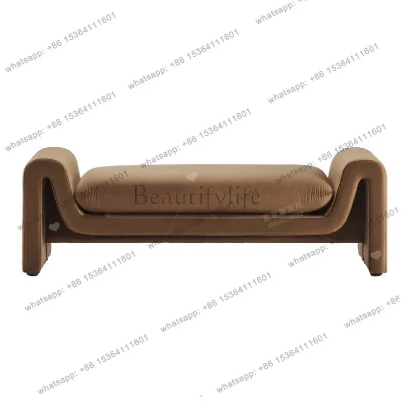 Nordic simple bedside stool living room cloakroom bedroom bed rest bench