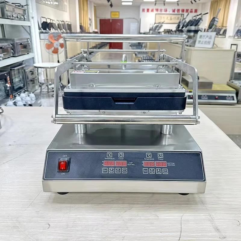Commercial Egg Tart Shell Maker Non‑stick Waffle Cup Baker Tartlet Crust Press Making Machine for Snack Shop