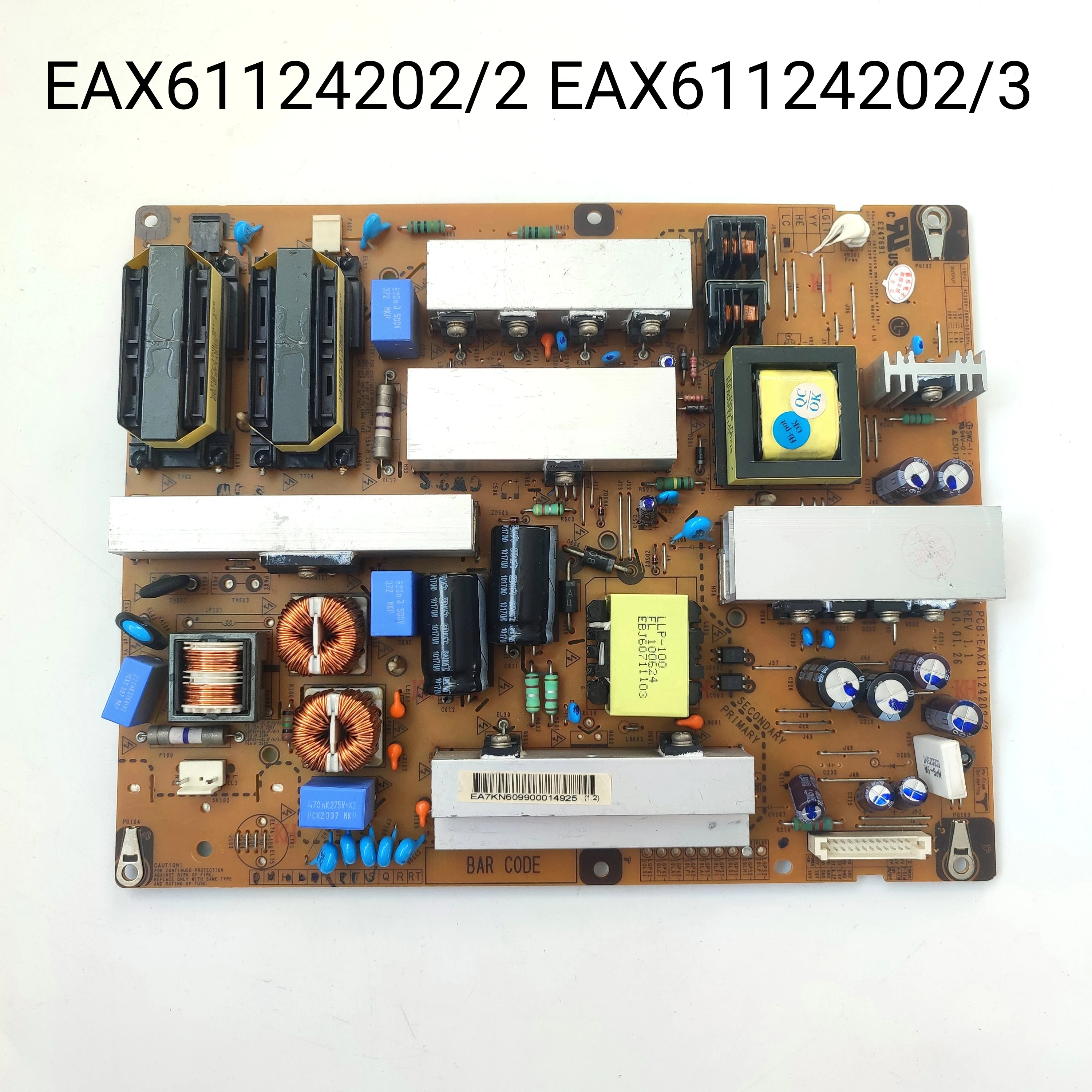 Echte Originele Tv Board Eax61124202/2 Eax61124202/3 Is Voor Tv 42ld520-ua 32ld325c LGP32-10LHI Eax61124202 Voeding Board