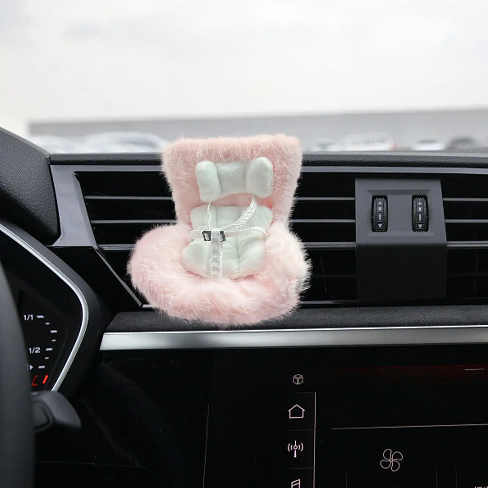 

Baby Doll Car Seat Cute Car Ornament For 17cm Doll Soft Fashionable Toys Accessories Decoration Ornament For Kids Collectors