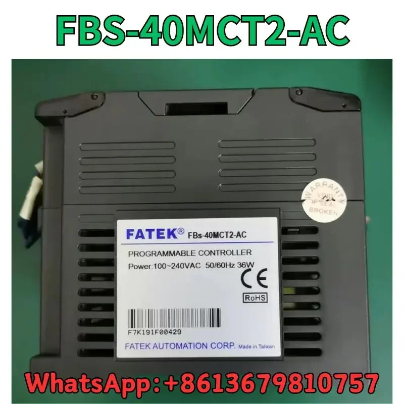 second-hand PLC FBS-40MCT2-AC test OK Fast Shipping